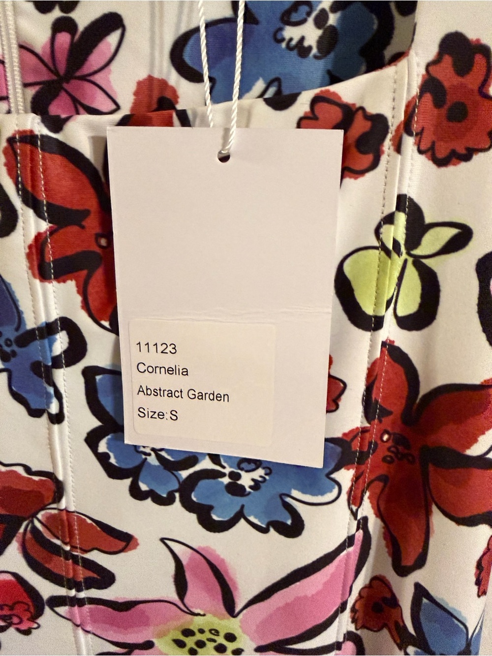 Smith & Quinn NWT Floral Maxi Dress with Pink, Red and Blue Blooms - Picture 6 of 10